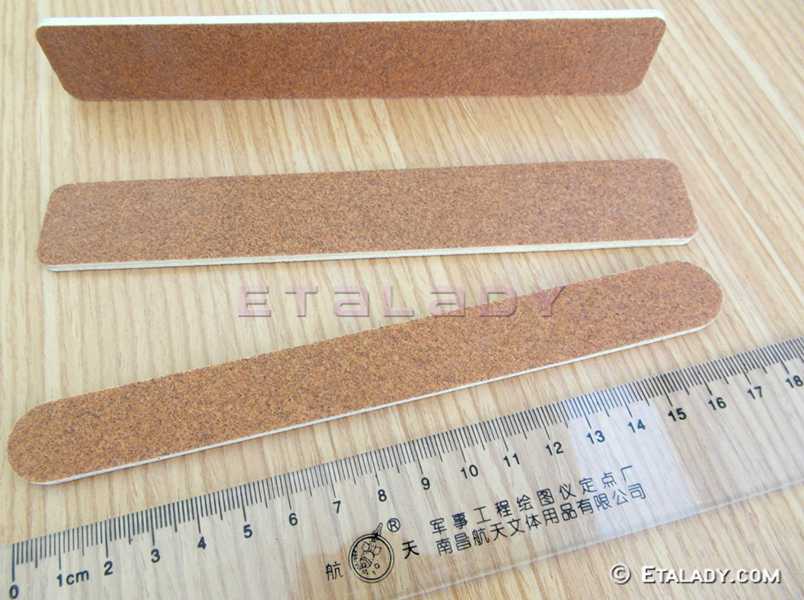 Emery Board, Zebra Nail File