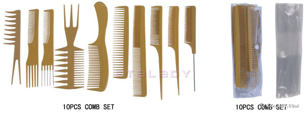 Plastic combs