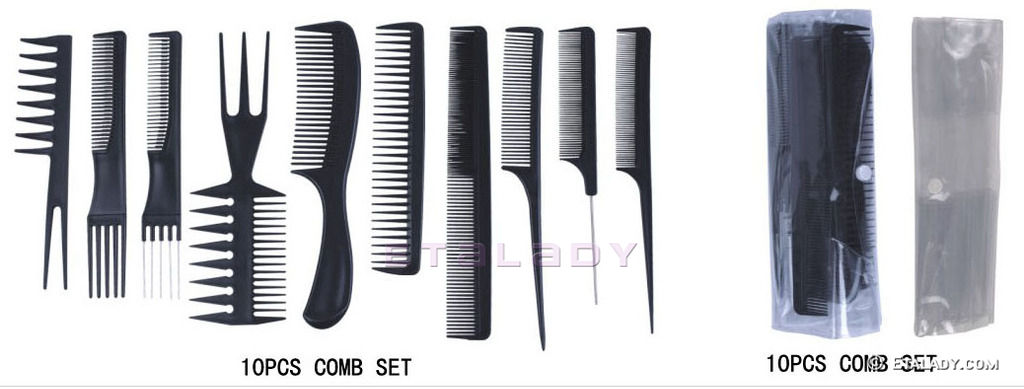 Plastic combs