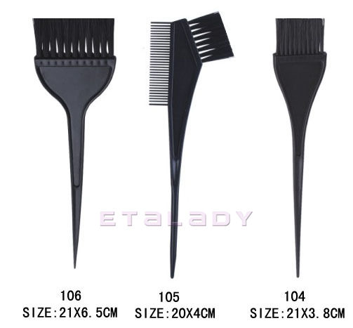 Hair dyeing brush