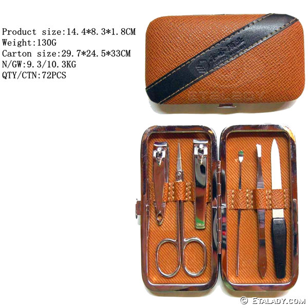 manicure pedicure set kit tool
