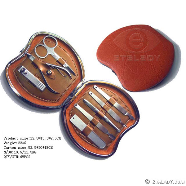 manicure pedicure set kit tool