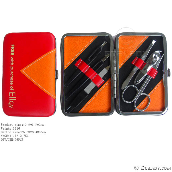 mirror comb manicure set