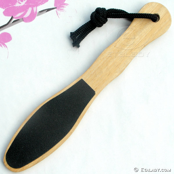 wooden foot file