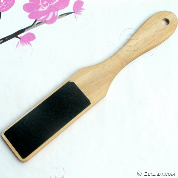 wooden foot file