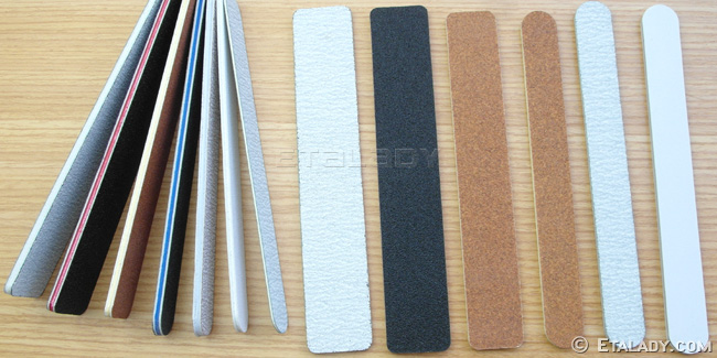 Professional Cushioned Emery Board Best Nail File Manicure Pedicure