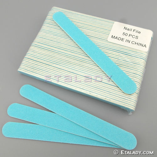 Salon Nail Product Professional Wooden Nail Files Disposable